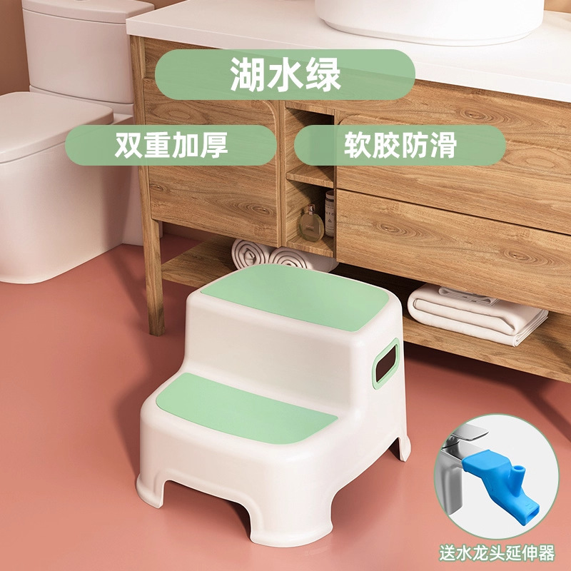 Upgraded anti-slip design - Green [Blue faucet extender]