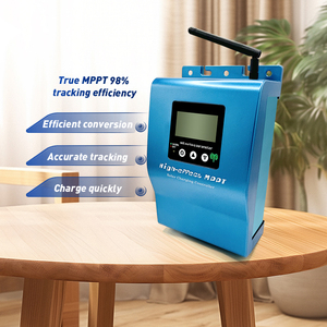 Key Touch Grande Inductance Large Tension MPPT Contrôle de charge <span class=keywords><strong>solaire</strong></span> Reconnaissance automatique 12V24V36V48V60V Prend en charge le réglage des créneaux horaires - Product Image 3