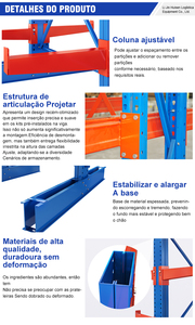 Rak Cantilever Penyimpanan Pipa PVC Ibeem Satu Sisi Selektif - Product Image 2