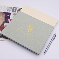 Cuaderno de Tapa Dura con Tela, Cuaderno A5, Logotipo Personalizado, Bloc de Notas para Oficina y Negocios