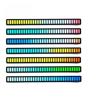 ไฟ LED สร้างบรรยากาศแบบรับเสียง 4W 32-bit RGB ควบคุมด้วยเสียงเพลง สำหรับตกแต่งคอมพิวเตอร์ บ้าน รถยนต์ - Product Image 6
