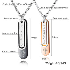 Venta al por mayor regalo <span class=keywords><strong>de</strong></span> <span class=keywords><strong>cumpleaños</strong></span> para <span class=keywords><strong>mi</strong></span> <span class=keywords><strong>amor</strong></span> collar <span class=keywords><strong>de</strong></span> perro <span class=keywords><strong>de</strong></span> acero inoxidable, eres <span class=keywords><strong>mi</strong></span> <span class=keywords><strong>vida</strong></span> - Product Image 2