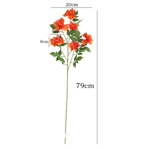 Flores de Camelia Artificiales Ruilisi, de Seda, con 5 Ramas, para Decoración de Bodas y Hogar, Hechas a Mano - Product Image 5