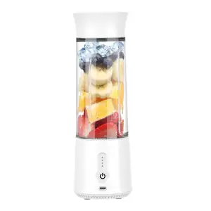 Portable Juice Maker Multifunctional Juicing Bottle USB Rechargeable Electric 6-blade PCTG Mini Juicer Blender