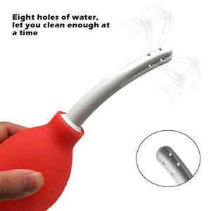 男女兼用 310ML シリコン製直腸洗浄浣腸器 - Product Image 4