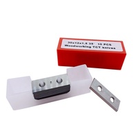 Lames de coupe en carbure 30*12*1.5mm 35 pour le travail du bois, surface, rainurage, tête de rabot hélicoïdale