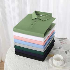 เสื้อโปโลคอปกปักโลโก้ตามสั่ง ราคาแข่งขัน เสื้อโปโลสำหรับตีกอล์ฟ เสื้อยืดโปโล 50% โพลีเอสเตอร์ เสื้อโปโลชาย - Product Image 2