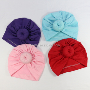 <span class=keywords><strong>Turbante</strong></span> con nudo para niñas, para la cabeza <span class=keywords><strong>turbante</strong></span>, colores sólidos, <span class=keywords><strong>turbante</strong></span> de algodón para bebé, novedad de 2017 - Product Image 2