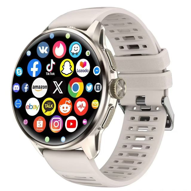 2026 4G LTE Sim Card Android Watch Nfc Pay Wristband 3+32GB Memory Lady Smart Watch GPS Positioning Camera Video Call SmartWatch