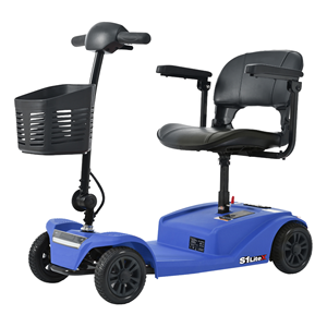 Precio Promocional Scooter de Movilidad Eléctrica de 4 Ruedas con Neumáticos de 8 Pulgadas, Batería de 12AH, Capacidad de Peso de 136 KG para Personas Mayores con Discapacidad - Product Image 1