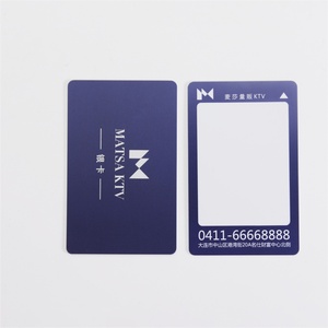 บัตรสมาร์ทการ์ด PVC RFID พิมพ์สีเต็มรูปแบบ ขนาดเท่าบัตรเครดิต ชิป NFC  ปรับแต่งโลโก้ได้ตามต้องการ สำหรับบัตรสมาชิก VIP - Product Image 4