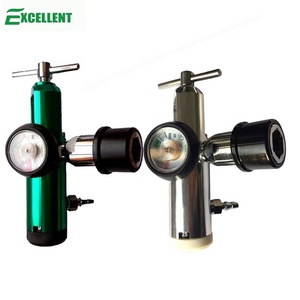 Régulateur d'oxygène médical d'urgence, style Click, CGA870, 25 LPM, avec port <span class=keywords><strong>Heyer</strong></span> DIN allemand - Product Image 2