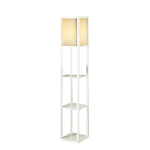 Lampada da Terra di Design Euro-Americano con Scaffale in Legno, Struttura a Ripiani in Legno, Illuminazione a Luce Morbida, Fornitura Diretta dalla Fabbrica - Product Image 6