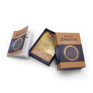 Tarjetas Personalizadas de Salud Mental Carte De Manifestation <span class=keywords><strong>Abondance</strong></span> Tarjetas De Afirmación Espiritual - Product Image 1