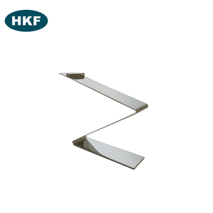 Magasin de chaussures support de chaussures fil métallique chromé étagère à chaussures dorée pour magasin de vêtements - Product Image 2