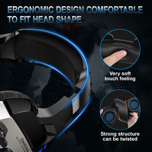 Audífonos Gamer <span class=keywords><strong>Onikuma</strong></span> <span class=keywords><strong>K5</strong></span> PRO K5PRO con Micrófono RGB para Móvil, PS4, USB, con Cable, Cancelación de Ruido - Product Image 5