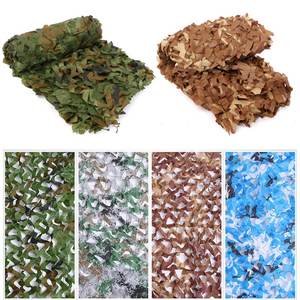 Redes de entrenamiento de camuflaje de bosque de 2m x 4m, tienda de campaña para coche, decoración de patio de camping y toldos, velas y redes de sombra - Product Image 2