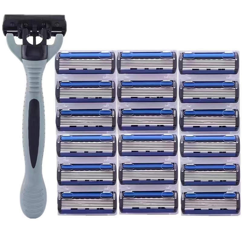 1 knife holder, 18 blades