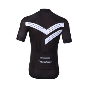 Maillot de cyclisme unisexe à imprimé abstrait minimaliste, haut respirant à manches courtes polyvalent pour le cyclisme multi-scènes - Product Image 3