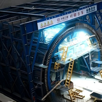 Chariot industriel intelligent à entraînement hydraulique pour coffrage en acier, moule intérieur et extérieur de tunnel Mingdong