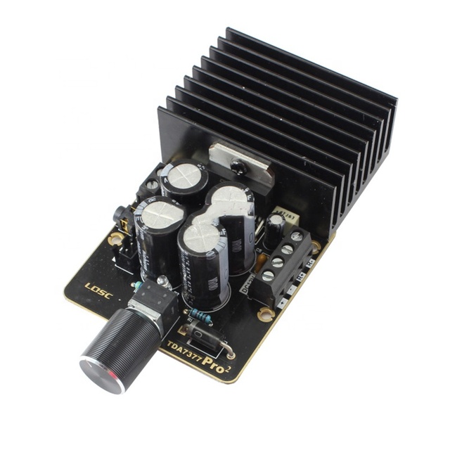 TDA7377 Digital Amplifier Audio Board 2*30W Stereo class AB Amplificator for 4-8 ohm Speaker DC9-18V