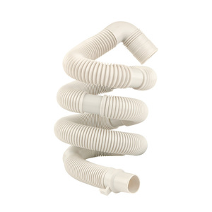 Tuyau de vidange complet pour lave-linge Haier, pour modèles à chargement par le haut, avec tuyau de descente et tuyau de sortie - Product Image 1