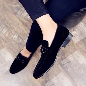 Hombre Oxford Zapatos de vestir Talla 37-47 Lofar Sepatu Italia Mocassin Homme Mocasines Faux Suede Driver Zapato para hombre - Product Image 1