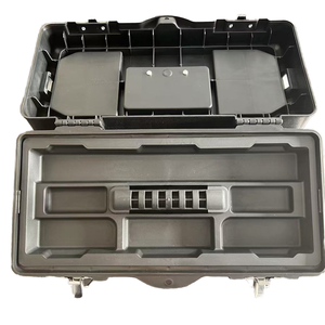 Kotak Peralatan Baja Tahan Karat yang Dapat Disesuaikan, Kotak Penyimpanan Portabel, Set Kotak Peralatan Kosong, Tahan Air, Tahan Guncangan, Tahan Debu 40x21x18cm 2 - Product Image 6