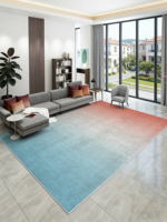 Tapis de design abstrait à rayures noires et blanches, résistant à la saleté, lavable, tapis de salon, tapis de porte d'hôtel