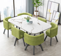 Meubles de Restaurant d'occasion de style européen, mobilier de salle à manger, design moderne, MDF, bon marché