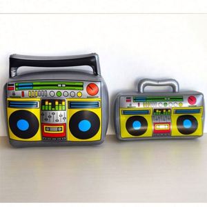 Ensemble de microphones de guitare gonflables en PVC écologique - Accessoires de fête musicaux amusants avec impression sérigraphique pour cadeaux promotionnels et scène - Product Image 3