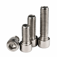 Vis à tête hexagonale M4 M5 M6 M8 M10 M12 en acier inoxydable 201 304 316 321 310 310S Inox à tête cylindrique