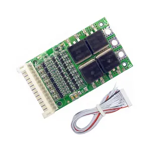 BMS 6S 7S 8S 9S 10S 11S 12S 13S 4.2V 25a, BMS réglable, pour batterie au Lithium Li-ion, Module de Protection PCB 18650