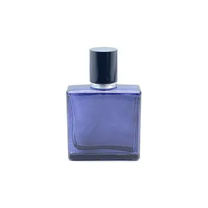 Mannen Glazen Spuit Parfum Fles Spray Hoge Kwaliteit 50Ml Huidverzorging Verpakking Spray Pomp Cosmetica Kartonnen Doos Oem Service geaccepteerd