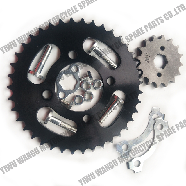 428 Motorcycle Sprocket Chain Set for TIGER 125CC 150CC Accessories