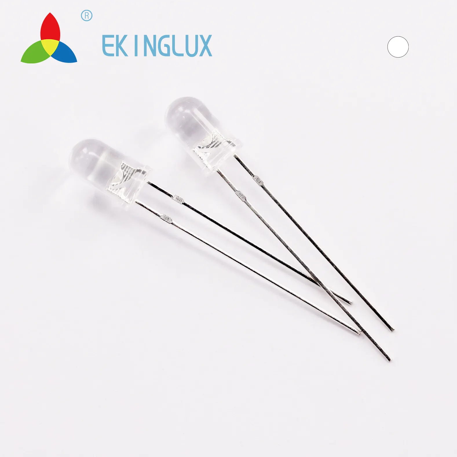 Ekinglux led 5mm hohe intensität klare linse weiß led preis 5mm led datenblatt 5mm led 3 volt led-leuchten 5mm