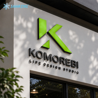 Enseigne LED lumineuse extérieure personnalisée pour publicité, lettres lumineuses 24h/24, enseigne murale pour entreprise, panneau d'affichage extérieur, logo, grandes enseignes