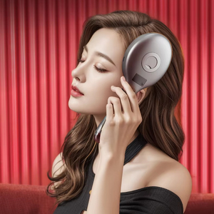 Aplicador de Aceite para el Crecimiento del Cabello Negro Eléctrico, Peine de Masaje con Vibración, Función Musical para el Cuidado del Cabello - Product Image 1