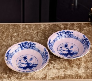 Assiette de dîner en porcelaine à motif floral oriental de style italien, bol à dessert, assiette creuse, tasse à thé, soucoupe, vaisselle de table domestique compatible lave-vaisselle - Product Image 6