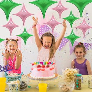 Venta al por mayor Globos de aluminio en forma de estrella de cuatro esquinas Globos de helio de cuatro puntas - Product Image 6