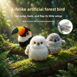 Juguete para mascotas de ABS, el más vendido transfronterizo, realista, vibrante, con sonido, estilo pájaro, eléctrico, para gatos, modelo 366, para autoentretenimiento - Product Image 5