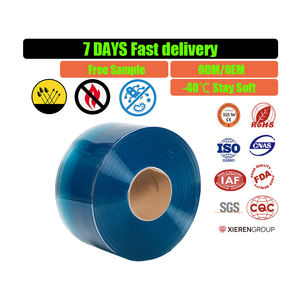 <span class=keywords><strong>Rideau</strong></span> en PVC <span class=keywords><strong>bleu</strong></span> doux coloré en vinyle pour porte en plastique transparent flexible - Product Image 2