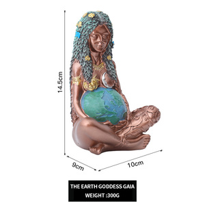 Artisanat en résine de pierres précieuses naturelles pour <span class=keywords><strong>la</strong></span> fête des mères, art de <span class=keywords><strong>la</strong></span> Terre Mère Gaia, statue de déesse, art populaire fait à <span class=keywords><strong>la</strong></span> main au laser UV, durable pour <span class=keywords><strong>la</strong></span> maison - Product Image 6