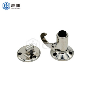 Chufan <b>Door</b> Stop PH1241 Stainless Steel Wall Mount Entry <b>Door</b> Holder <b>Spring</b> Loaded Hook Design - Product Image 2