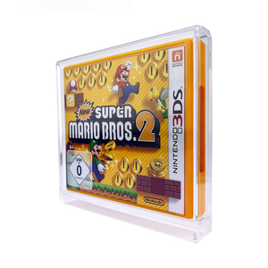 Hộp Acrylic Nintendo 3DS UV bảo vệ trường hợp Video Game Acrylic hiển thị trường hợp với đáy trượt nắp - Product Image 2