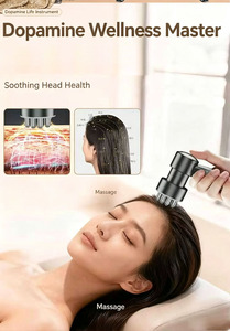 Masseur à impulsions orange chauffant avec fonction pétrissante, écran tactile, équipement de soin corporel pour salon - Product Image 5