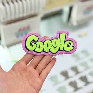 Stardust Bộ nhớ thêu đặt thân thiện với môi sắt-on vải phù hiệu du lịch Ba lô máy tính xách tay trường hợp thiên Sao mã Thiết kế mũ - Product Image 2