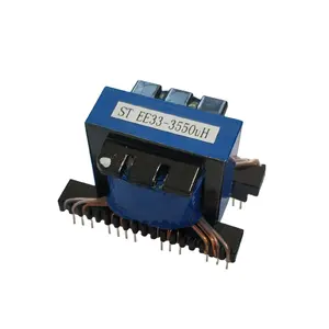 Ues-fuente de alimentación conmutada EI33 EE33, transformador de alta frecuencia, 220v, 12v, transformador reductor