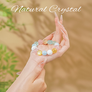 Pulsera Unisex Hecha a Mano, Diseño Estético Original Vintage de Hierro, Versátil, con Forma de Mariposa, Cuentas de Cristal y Piedras Preciosas - Product Image 3