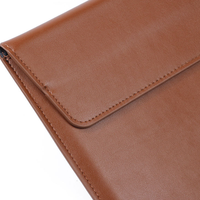 Housse pour ordinateur portable Portable affaires enveloppe en cuir Pu sac d'ordinateur Tarvel étui de protection pour ordinateur portable